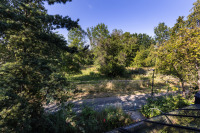 Ausblick aus dem Familienhaus in die Natur