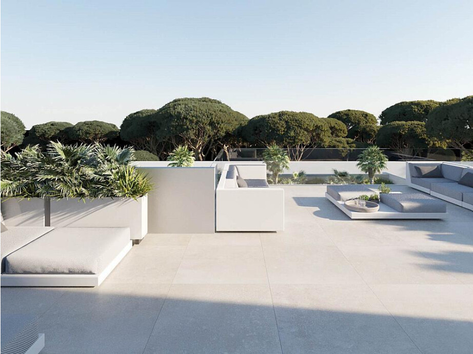 Vilas de la Joya Visualisierung Dachterrasse